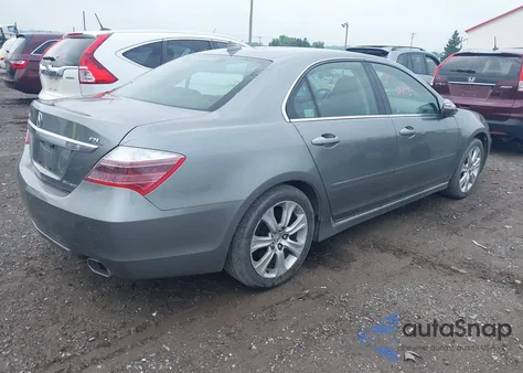 2010 Acura Rl 3.7 из США, поврежденный, VIN JH4KB2F66AC000996